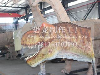 仿真恐龙制作――0.8米的霸王龙头部