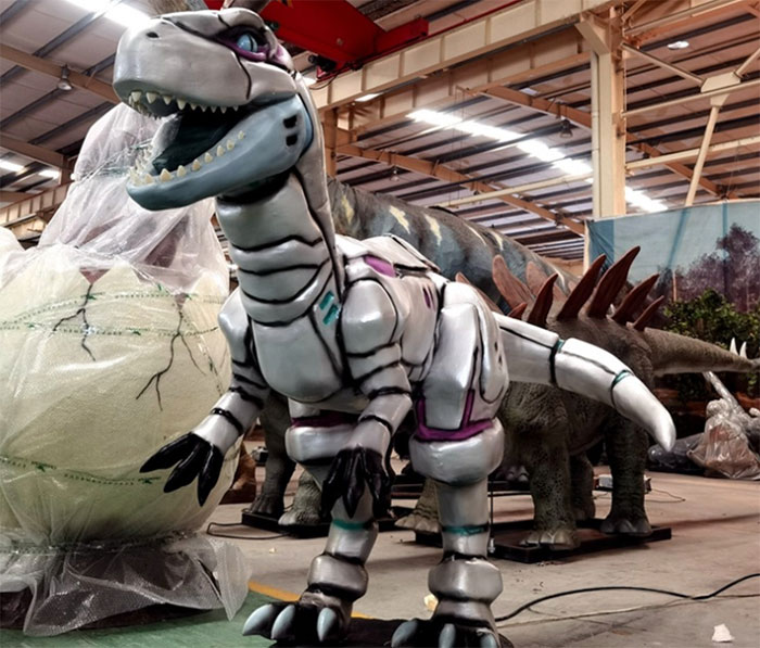 自贡恐龙制作工厂引领创新潮流